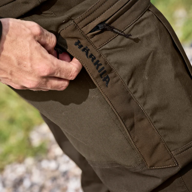Harkila Flex Trousers - Willow Green - Image 5