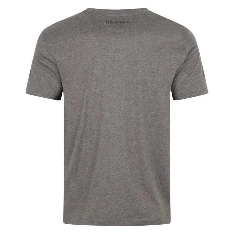 Harkila Identity S/S T-Shirt - Brown Melange - Image 2