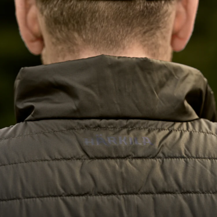 Harkila Kalix HSP Waistcoat - Willow Green/Shadow Brown - Image 5