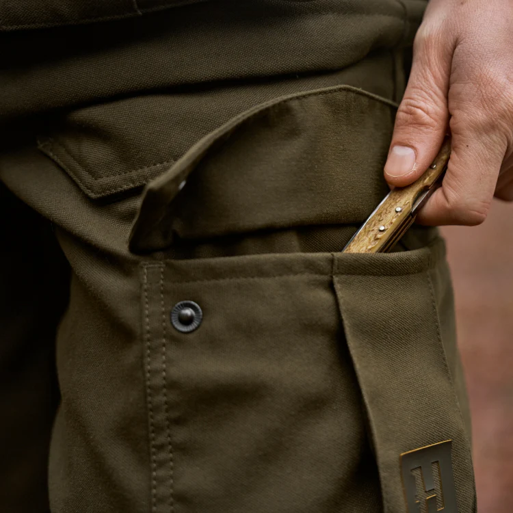 Harkila Pro Hunter GTX Legacy Trousers - Willow Green - 32in Length - Image 5