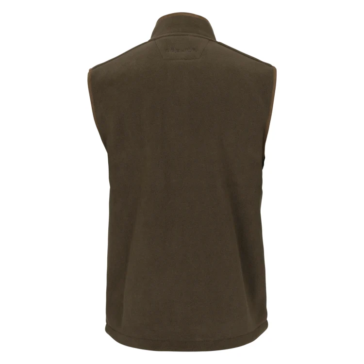 Harkila Sandhem Sherpa Fleece Waistcoat - Willow Green - Image 2