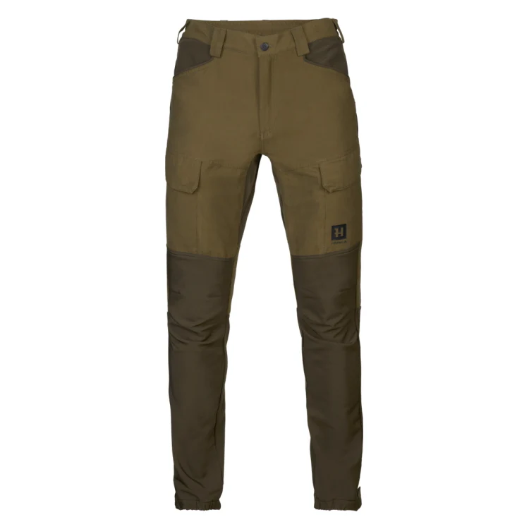 Harkila Scandinavian Trousers - Dark Olive/Willow Green