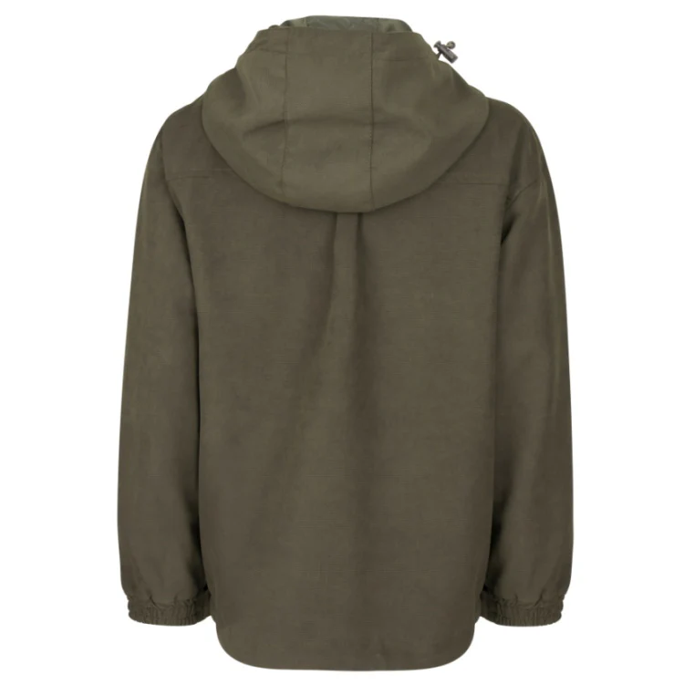 Hoggs of Fife Junior Struther Waterproof Smock Jacket - Dark Green - Image 3
