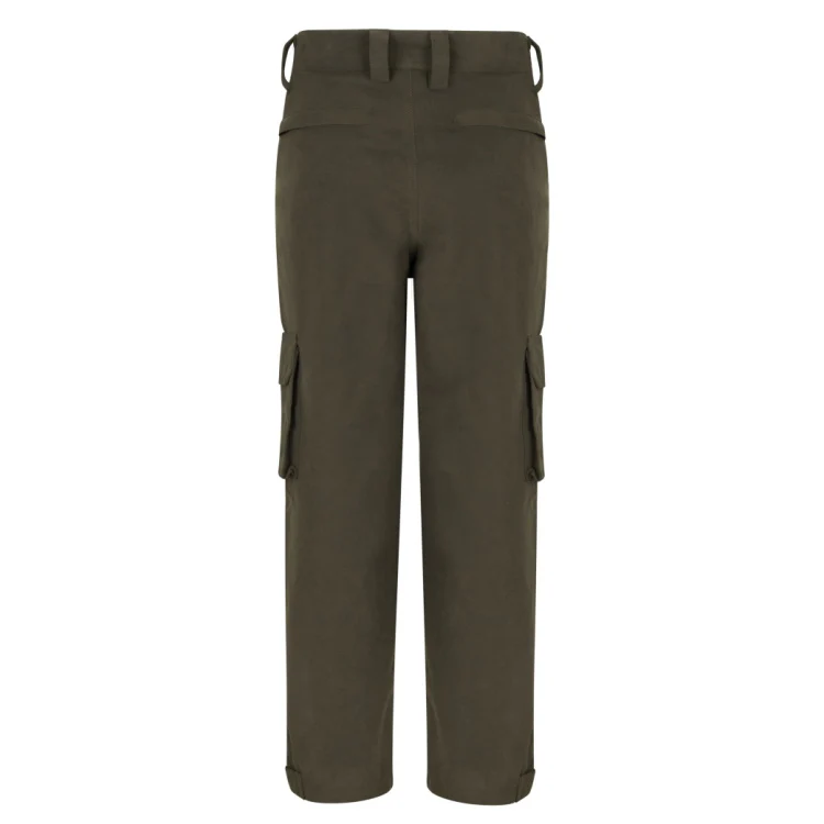 Hoggs of Fife Junior Struther Waterproof Trousers - Dark Green - Image 2
