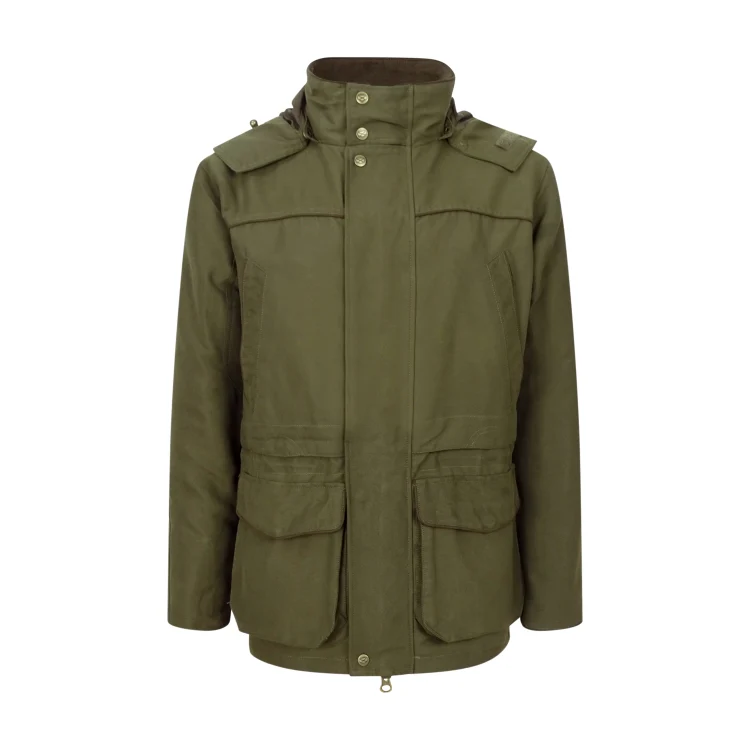 Hoggs of Fife Kincraig Field Waterproof Jacket - Olive Green - Image 4