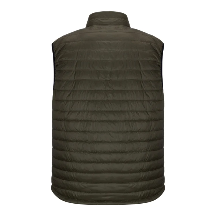 Hoggs of Fife Kingston Rip-Stop Gilet - Olive/Merlot - Image 3
