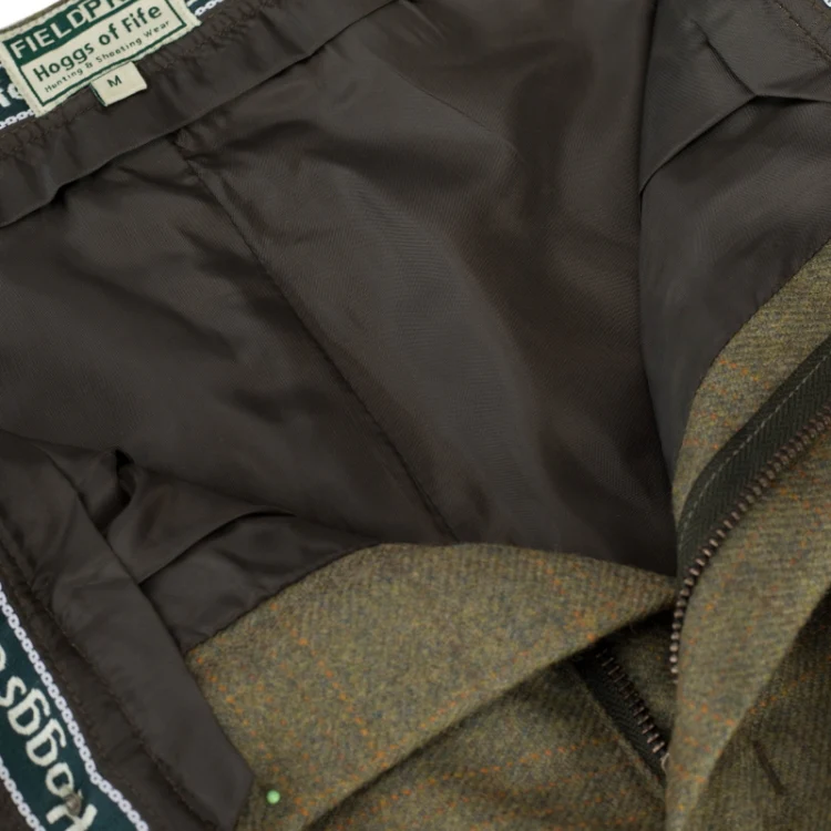 Hoggs of Fife Kinloch Technical Tweed Field Breeks - Autumn Bracken - Image 3