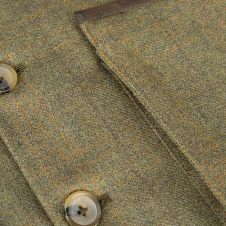 Hoggs of Fife Kinloch Technical Tweed Field Waistcoat - Autumn Bracken - Image 3