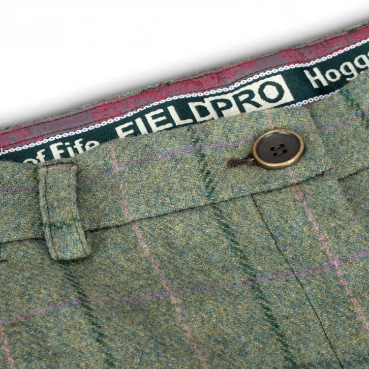 Hoggs of Fife Ladies Roslin Technical Tweed Breeks - Spring Bracken - Image 3