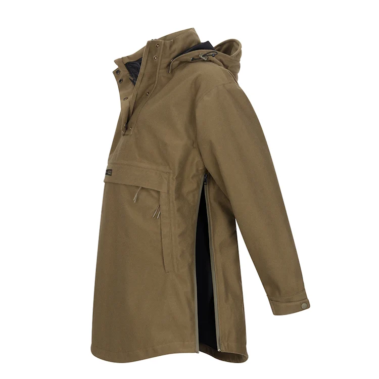 Hoggs of Fife Ladies Torness Trilaminate Smock - Olive - Image 3