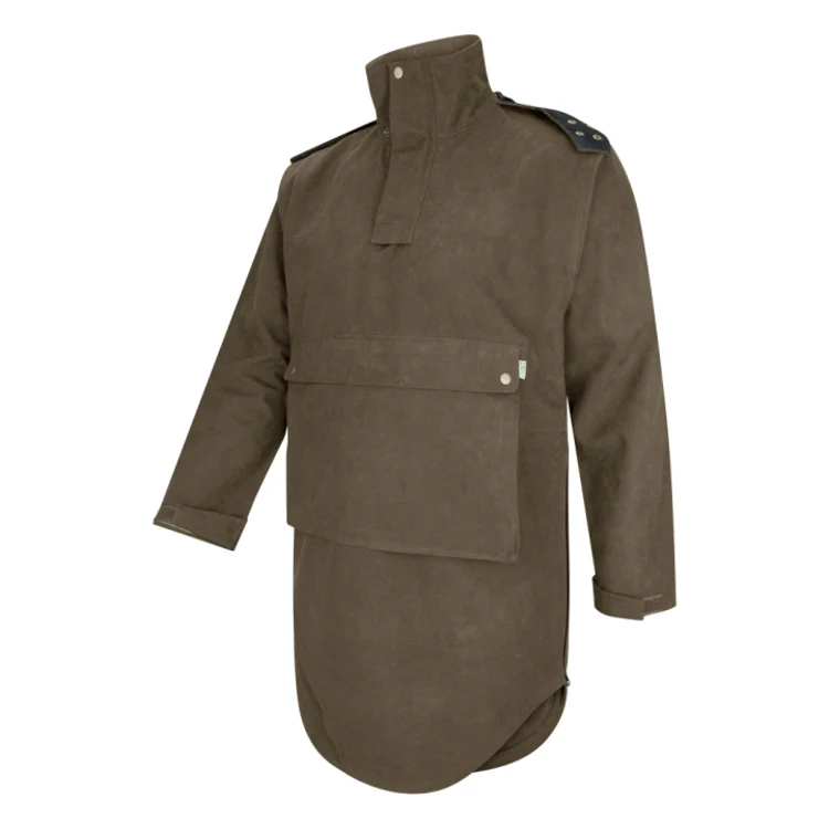 Hoggs of Fife Struther Trilaminate Long Smock - Dark Green