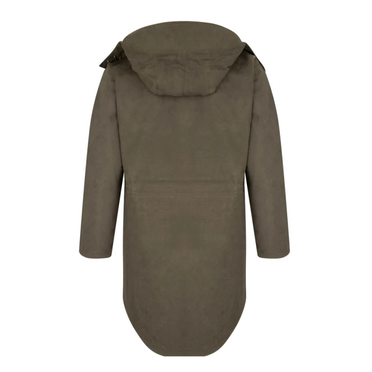 Hoggs of Fife Struther Trilaminate Long Smock - Dark Green - Image 2