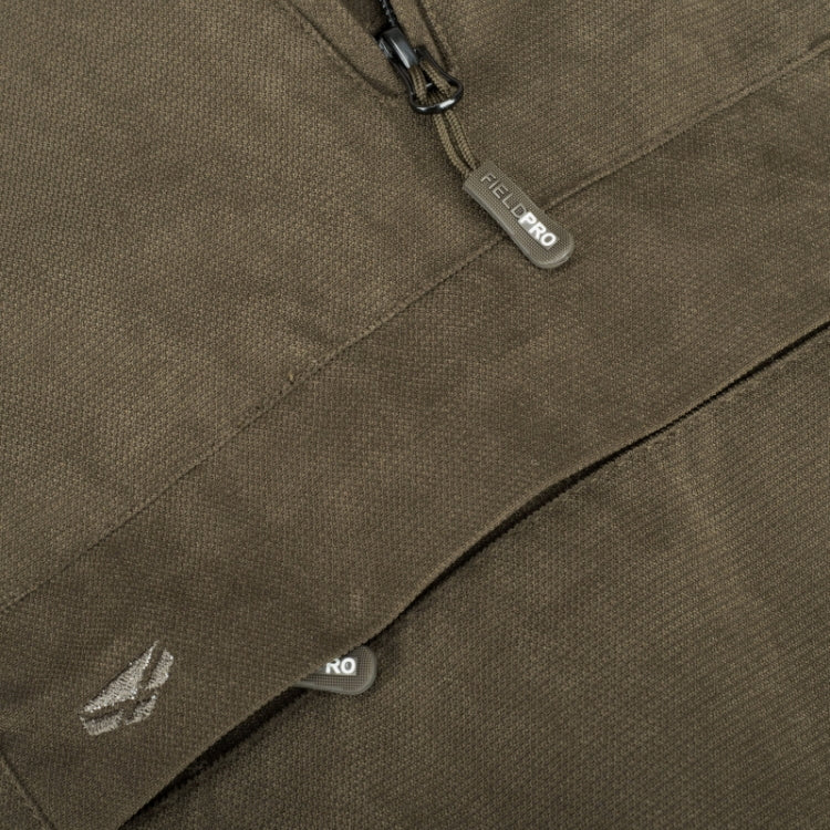 Hoggs of Fife Struther Trilaminate Long Smock - Dark Green - Image 5