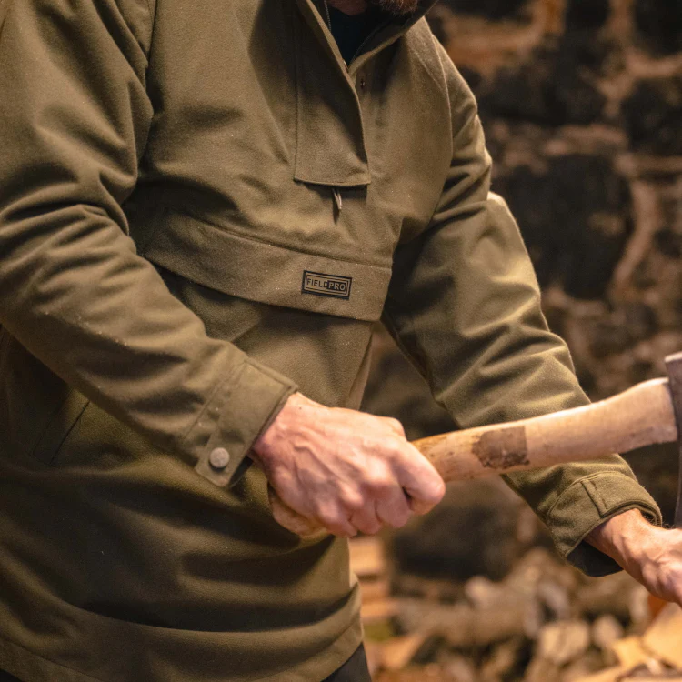 Hoggs of Fife Torness Trilaminate Waterproof Smock - Olive - Image 7