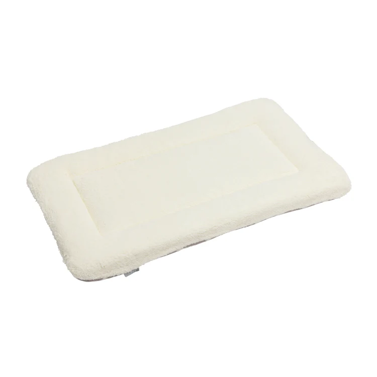 House of Paws Puppy Grey Fleece Crate Mat - Image 2