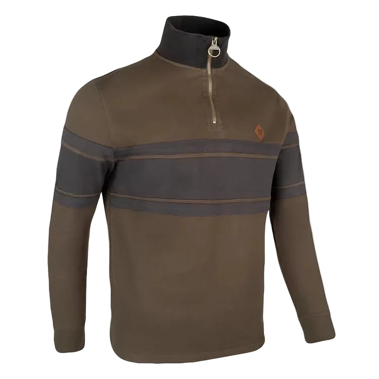 Jack Pyke 1/2 Zip Contrast Sweatshirt - Green