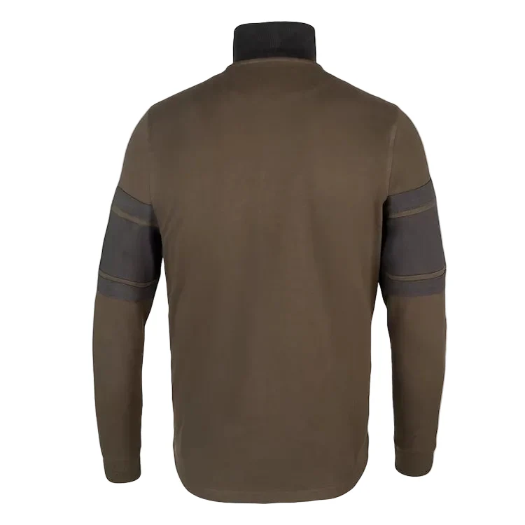 Jack Pyke 1/2 Zip Contrast Sweatshirt - Green - Image 2