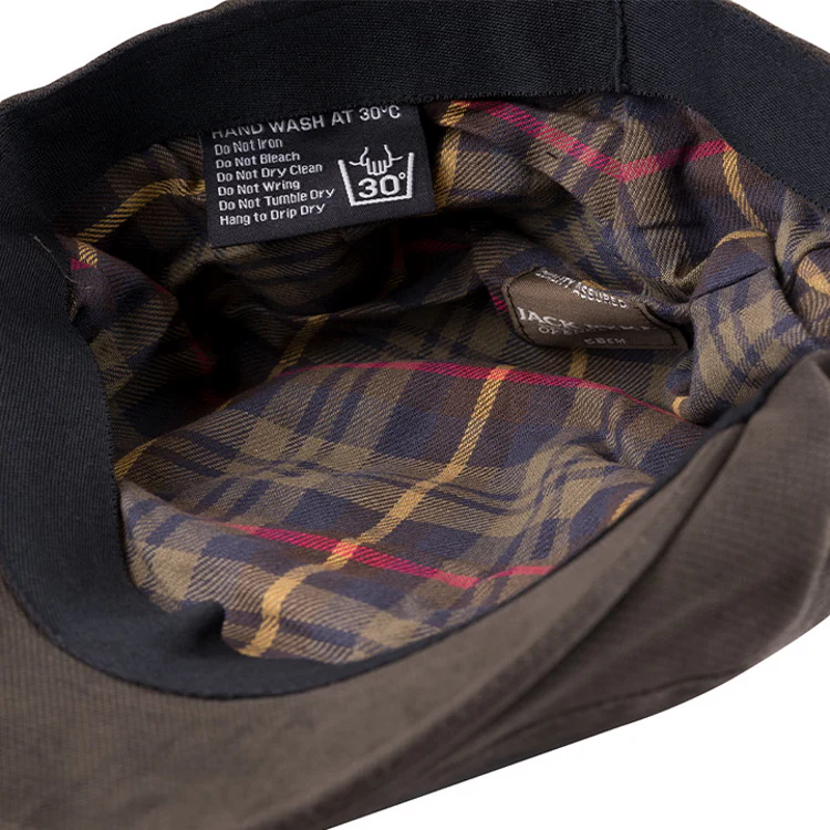 Jack Pyke Ashcombe Flat Cap - Olive Brown - Image 3