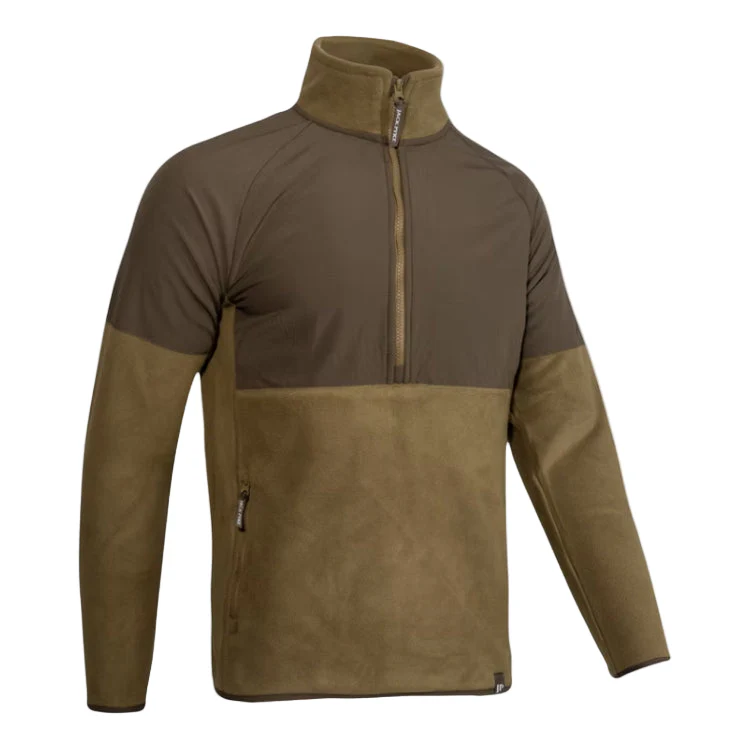 Jack Pyke Bleasdale Half Zip Fleece Top - Dark Mustard - Image 3