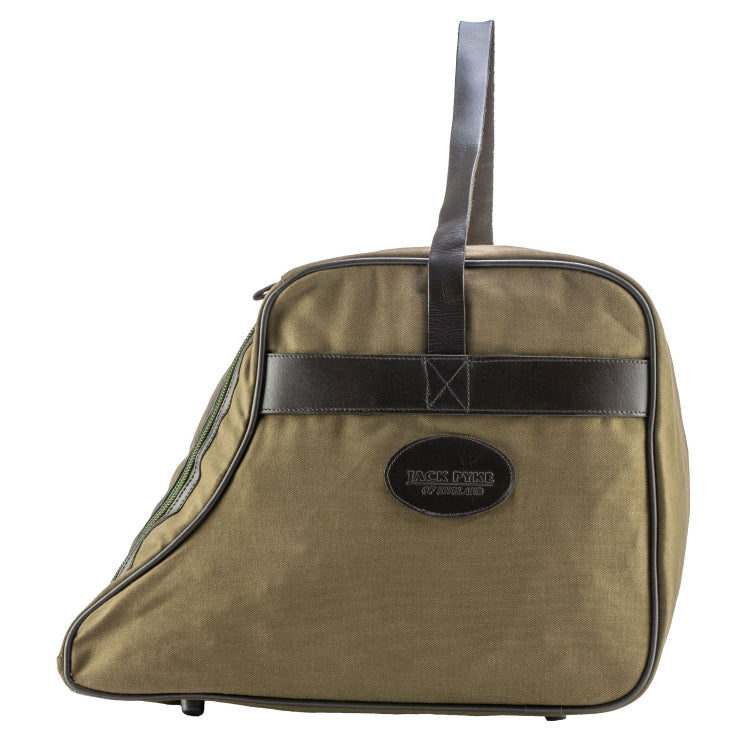 Jack Pyke Canvas Walking Boot Bag - Green - Image 2