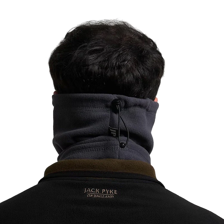 Jack Pyke Country Fleece Neck Gaiter - Charcoal - Image 2