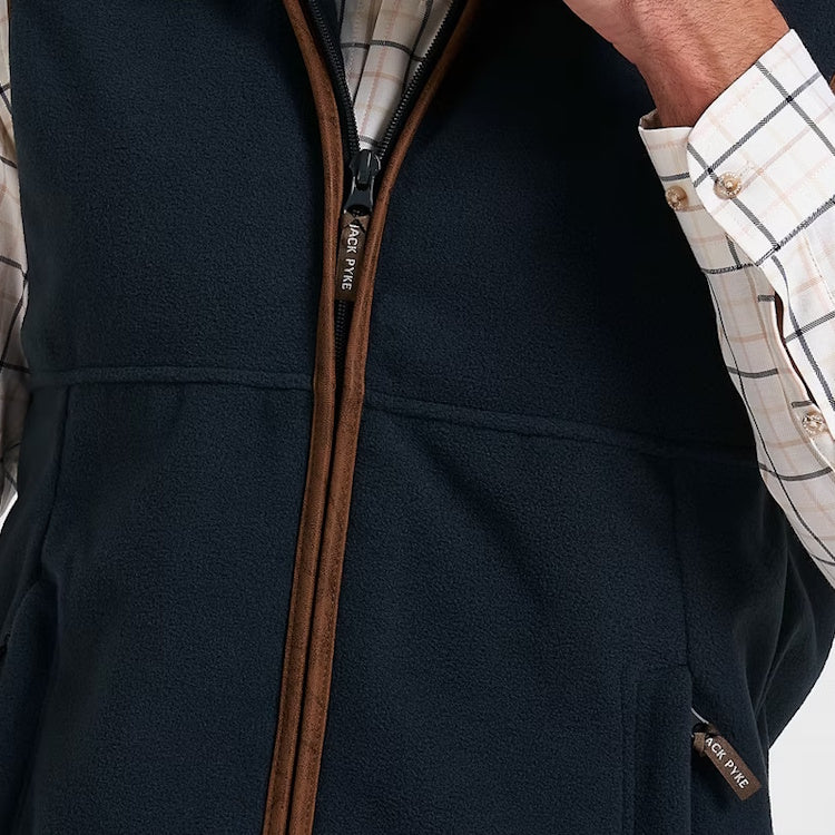 Jack Pyke Countryman Fleece Gilet - Deep Aqua - Image 5