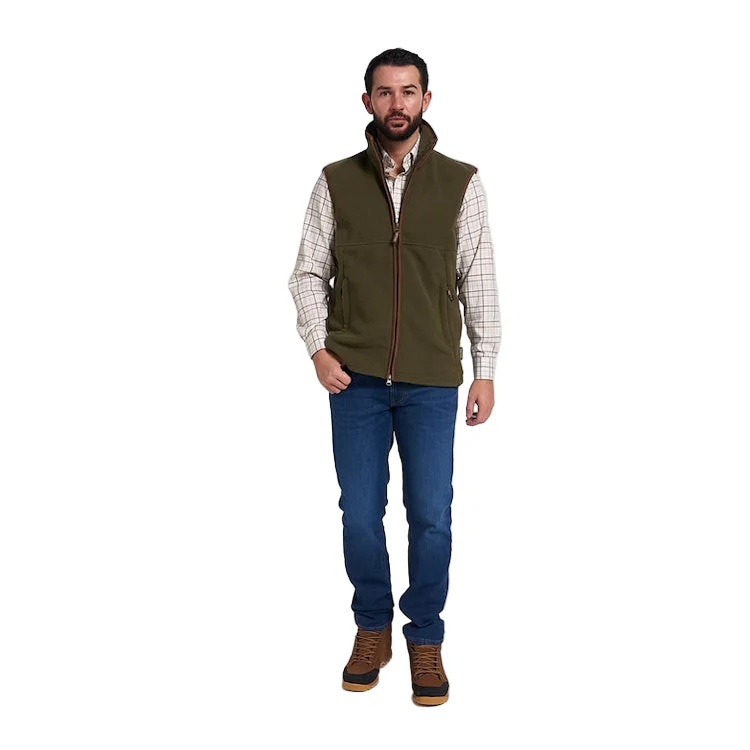 Jack Pyke Countryman Fleece Gilet - Light Olive - Image 3