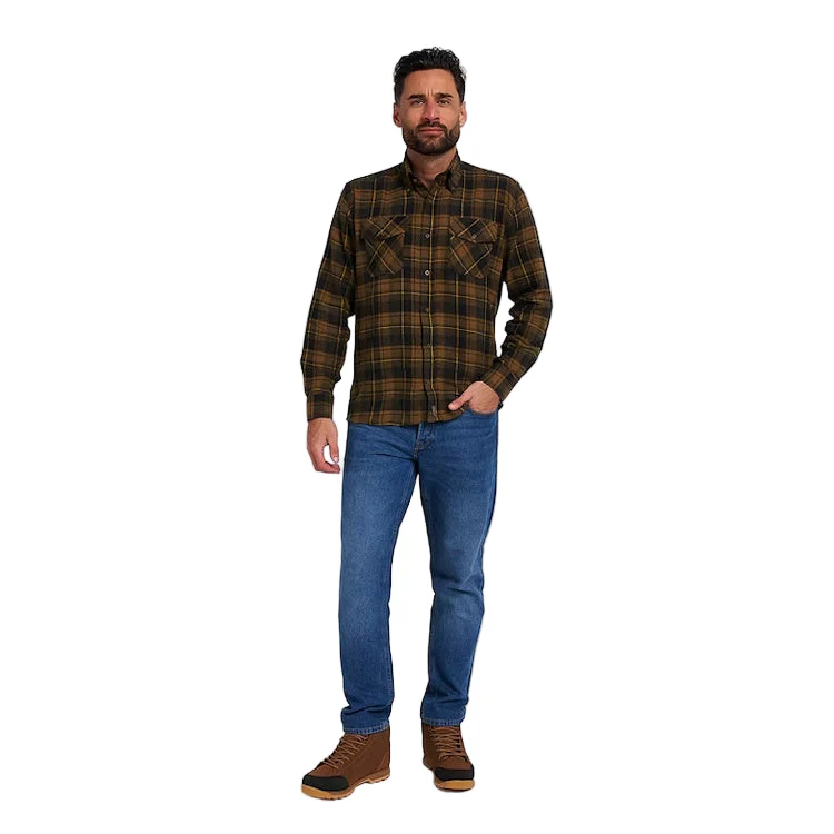 Jack Pyke Flannel Shirt - Brown Check - Image 3