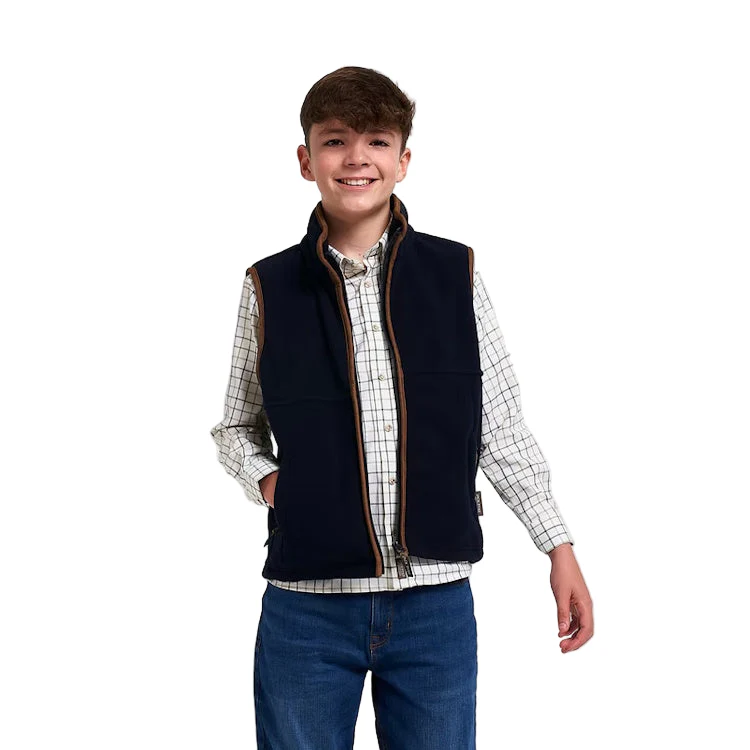 Jack Pyke Junior Countryman Fleece Gilet - Navy - Image 4