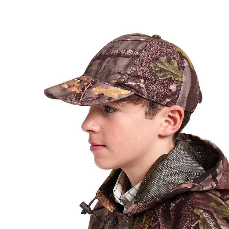 Jack Pyke Junior Stealth Baseball Cap - English Oak Evolution - Image 3
