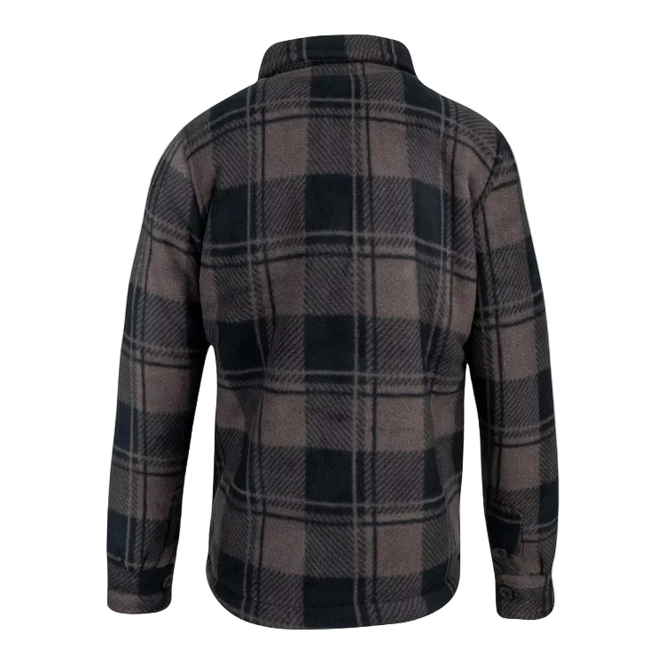 Jack Pyke Junior Tundra Shirt - Brown Check - Image 5