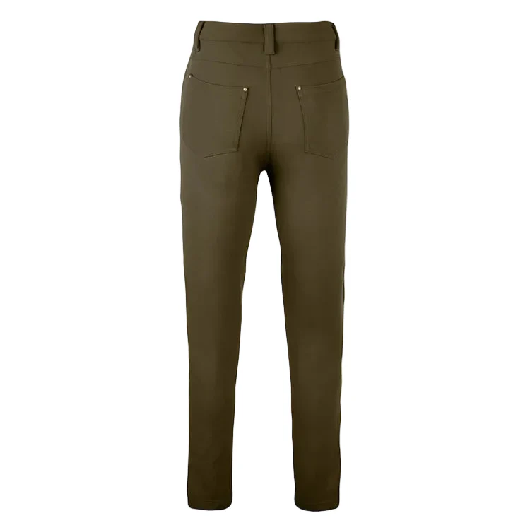 Jack Pyke Ladies Contour Stretch Pants - Brown - Image 2