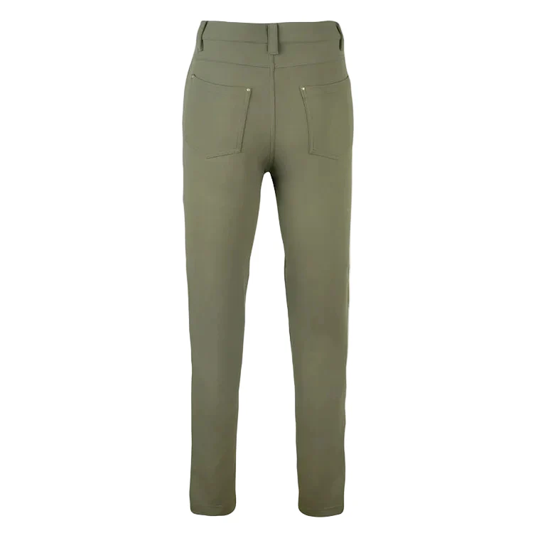 Jack Pyke Ladies Contour Stretch Pants - Olive - Image 2