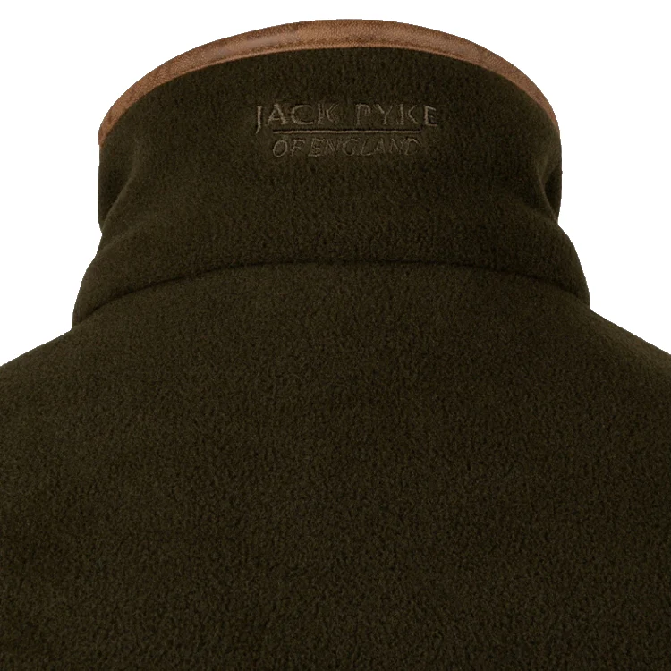 Jack Pyke Ladies Countryman Fleece Gilet - Dark Olive - Image 5