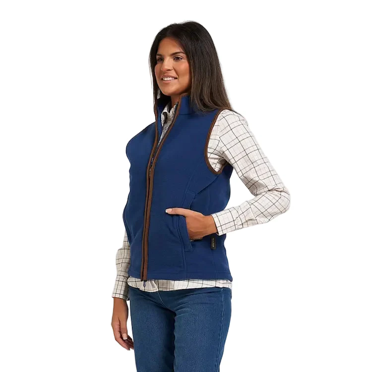 Jack Pyke Ladies Countryman Fleece Gilet - Denim - Image 3