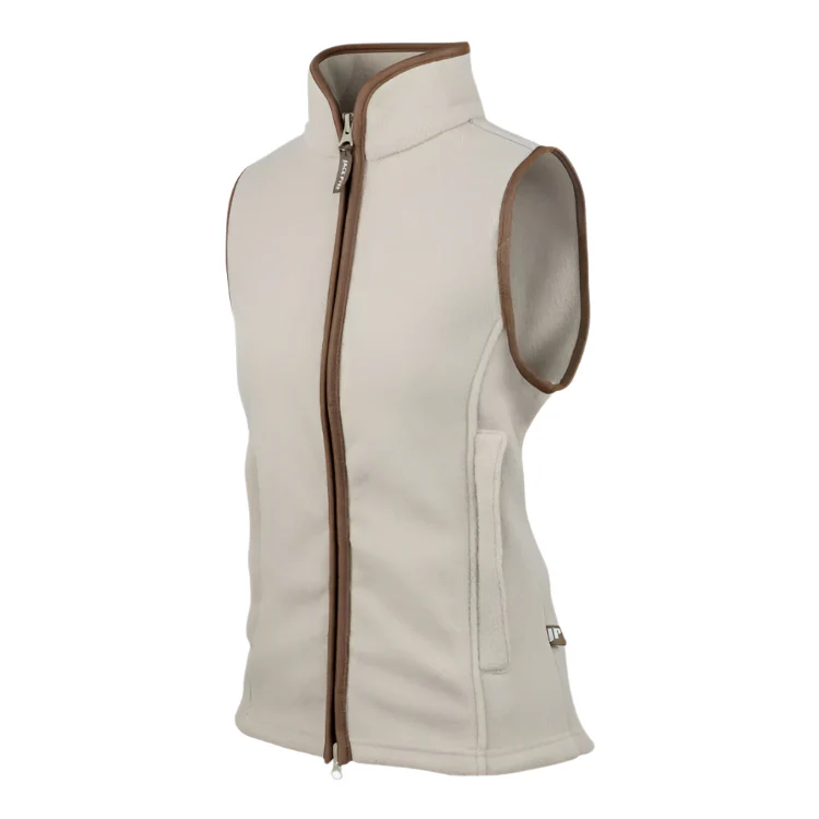 Jack Pyke Ladies Countryman Fleece Gilet - Mushroom - Image 2