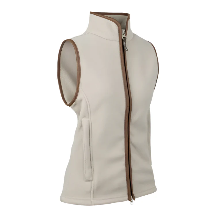 Jack Pyke Ladies Countryman Fleece Gilet - Mushroom - Image 3