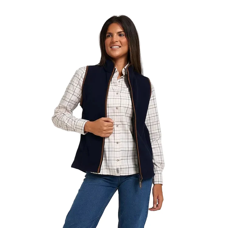 Jack Pyke Ladies Countryman Fleece Gilet - Navy - Image 3
