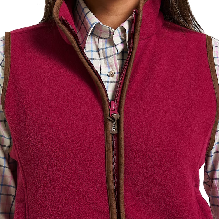 Jack Pyke Ladies Countryman Fleece Gilet - Roselle - Image 4