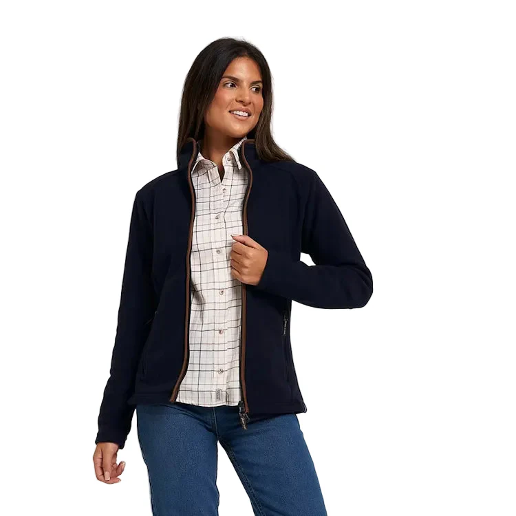 Jack Pyke Ladies Fleece Jacket - Navy - Image 3