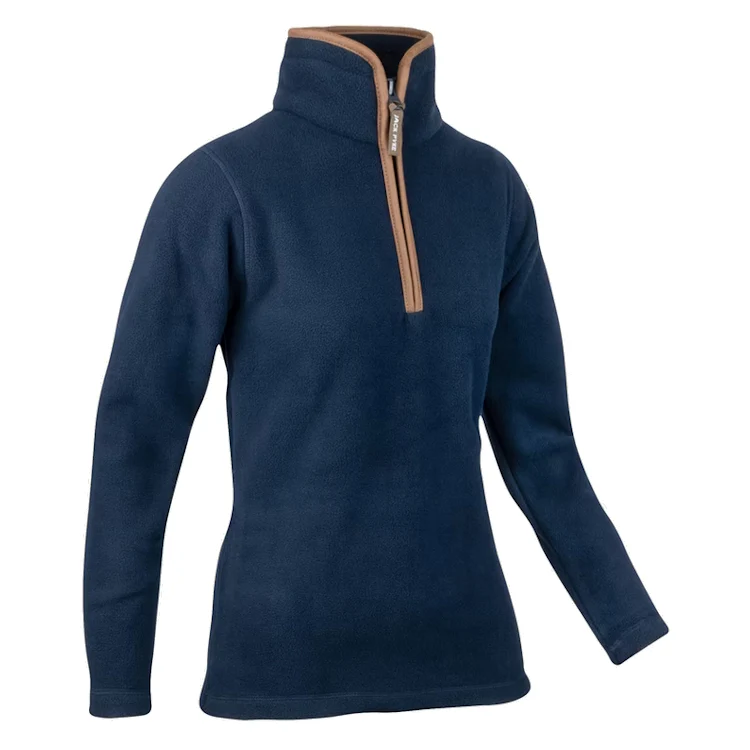 Jack Pyke Ladies Fleece Pullover - Navy - Image 2