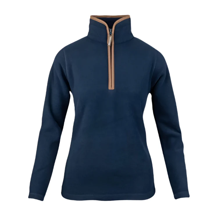 Jack Pyke Ladies Fleece Pullover - Navy - Image 5