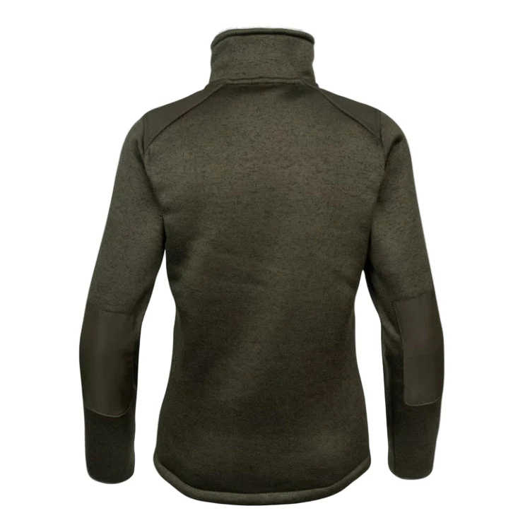 Jack Pyke Ladies Scandinavian Fleece Jacket - Dark Olive - Image 4
