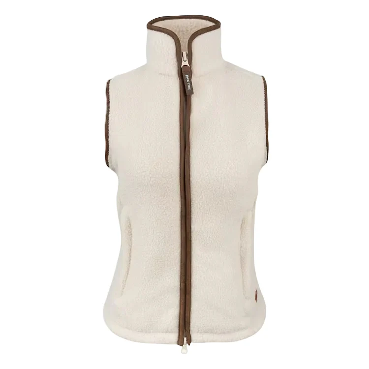 Jack Pyke Ladies Sherpa Fleece Gilet - Sail