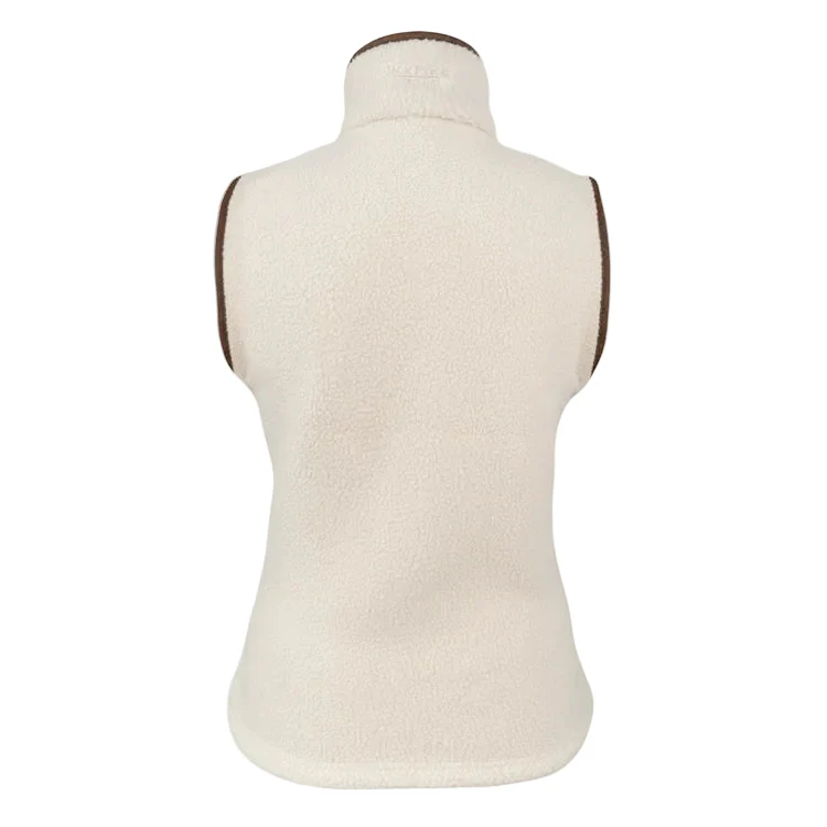 Jack Pyke Ladies Sherpa Fleece Gilet - Sail - Image 2