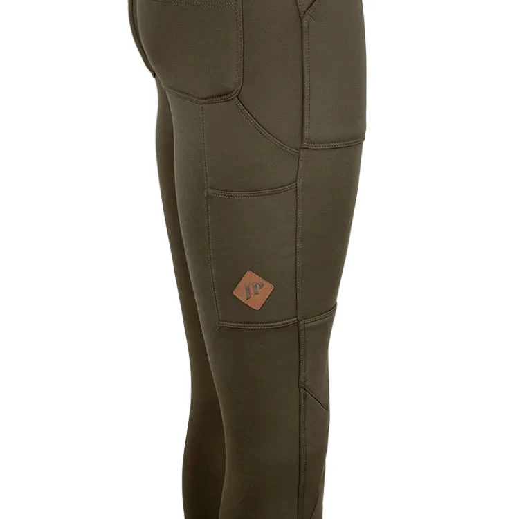 Jack Pyke Ladies Utility Leggings - Brown - Image 2