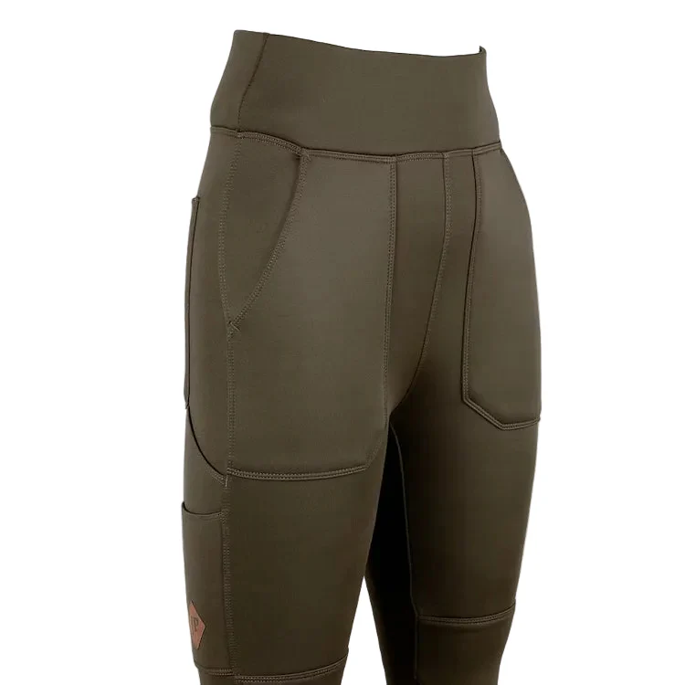 Jack Pyke Ladies Utility Leggings - Brown - Image 3