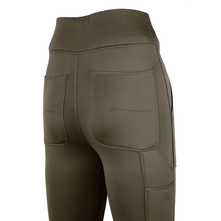 Jack Pyke Ladies Utility Leggings - Brown - Image 4