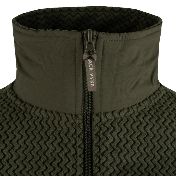 Jack Pyke Lightweight Z Fleece Jacket - Green - Image 6