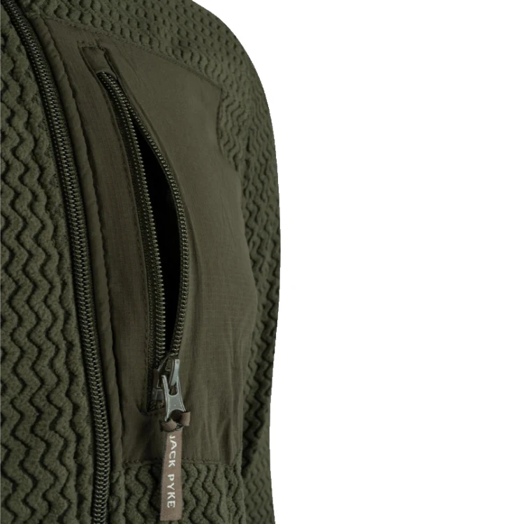 Jack Pyke Lightweight Z Fleece Jacket - Green - Image 7